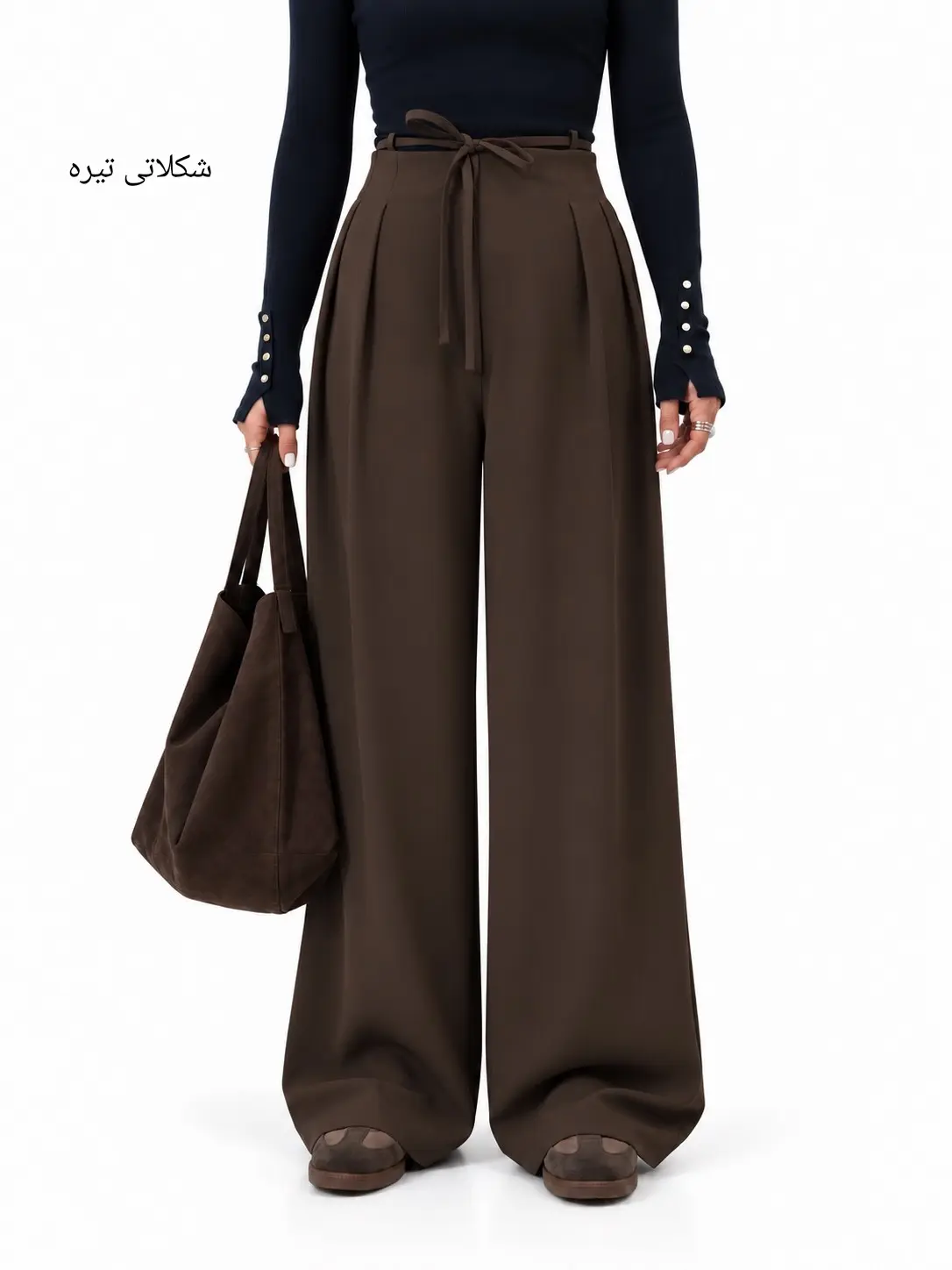 شلوار کرپ مورگان ترلان